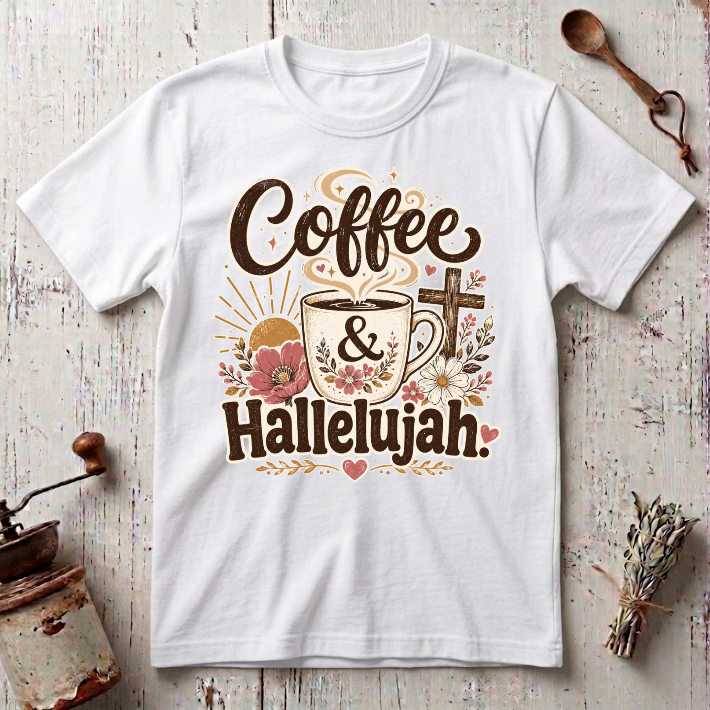 Coffee Hallelujah T-Shirt