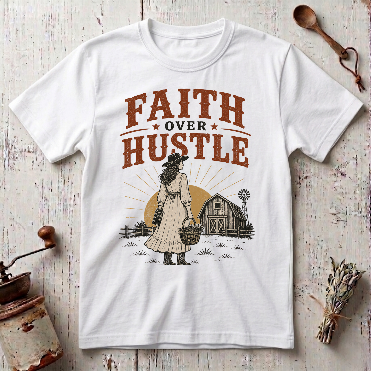 Faith Over Hustle T-Shirt
