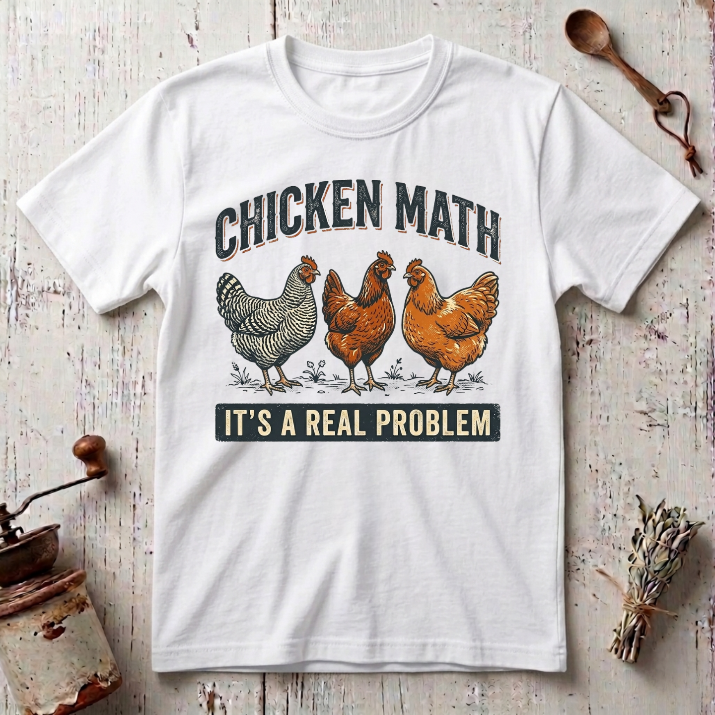 Chicken Math T-Shirt