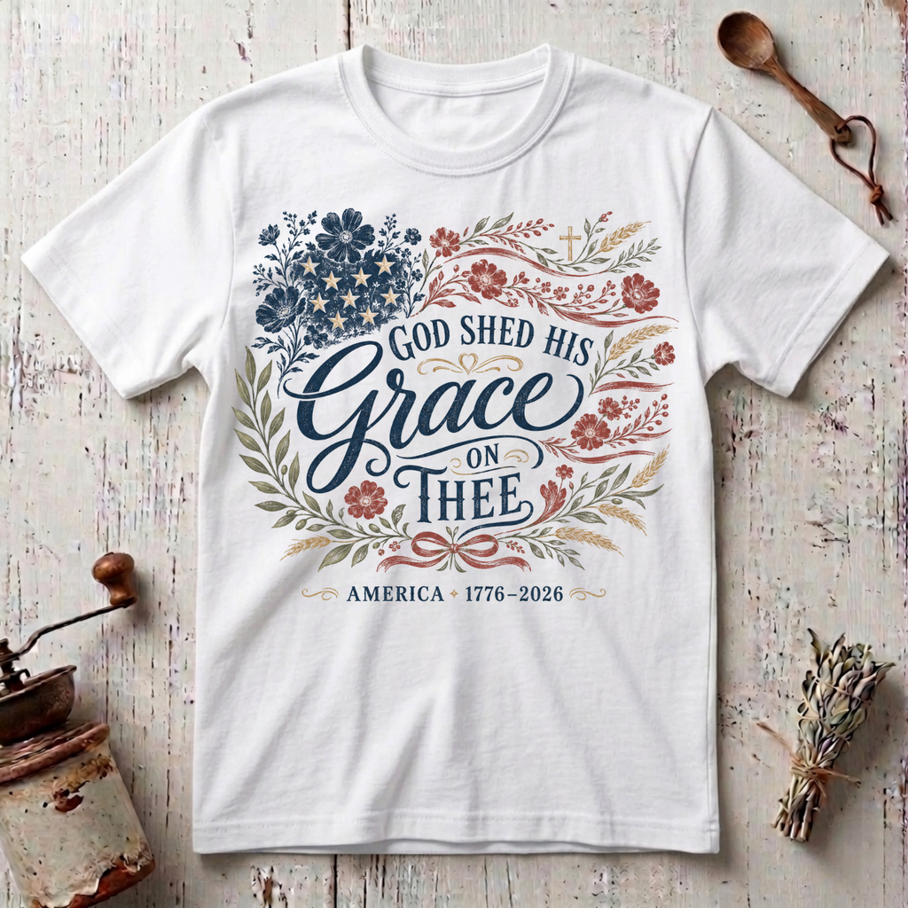 God Shed His Grace on Thee T-Shirt