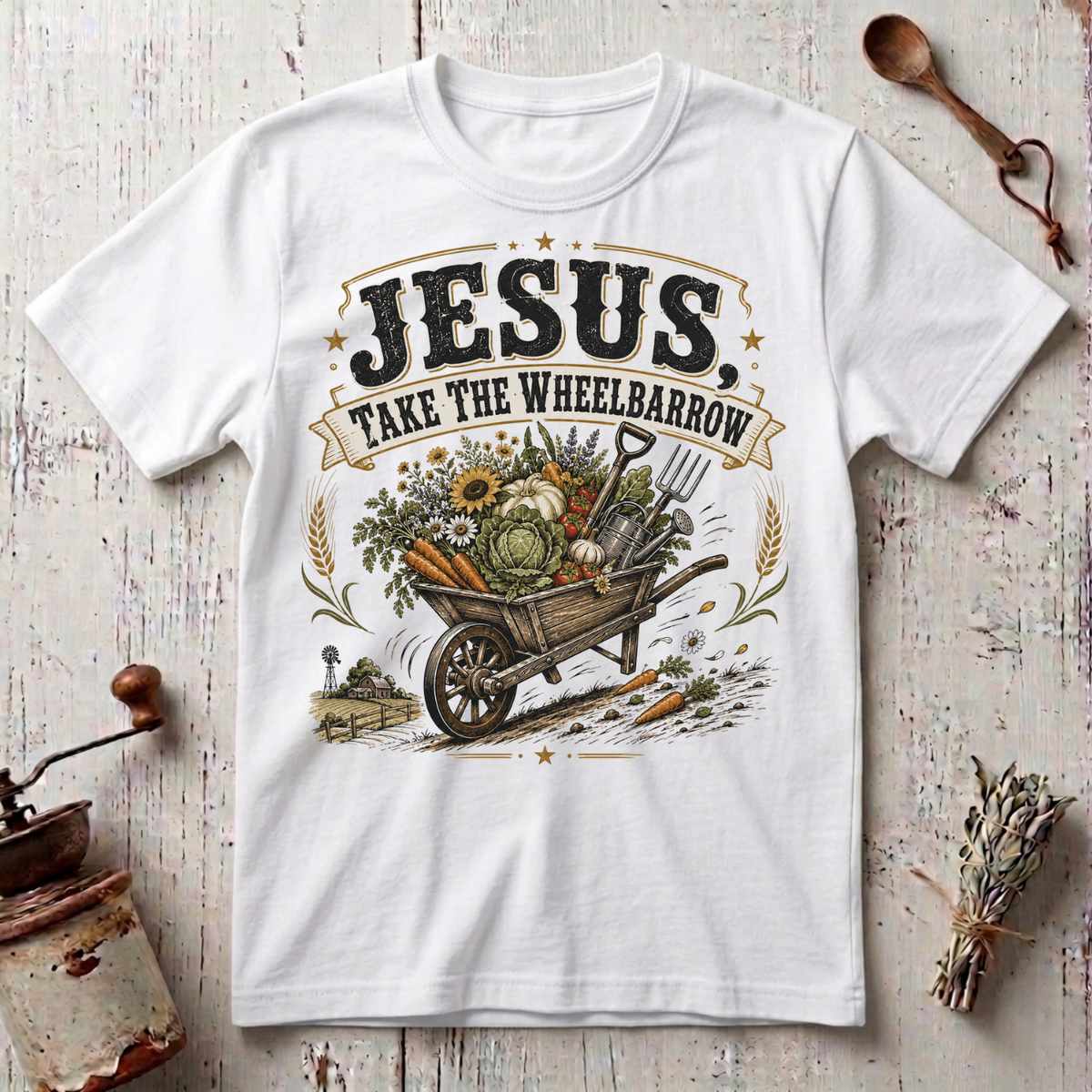 Wheelbarrow T-Shirt