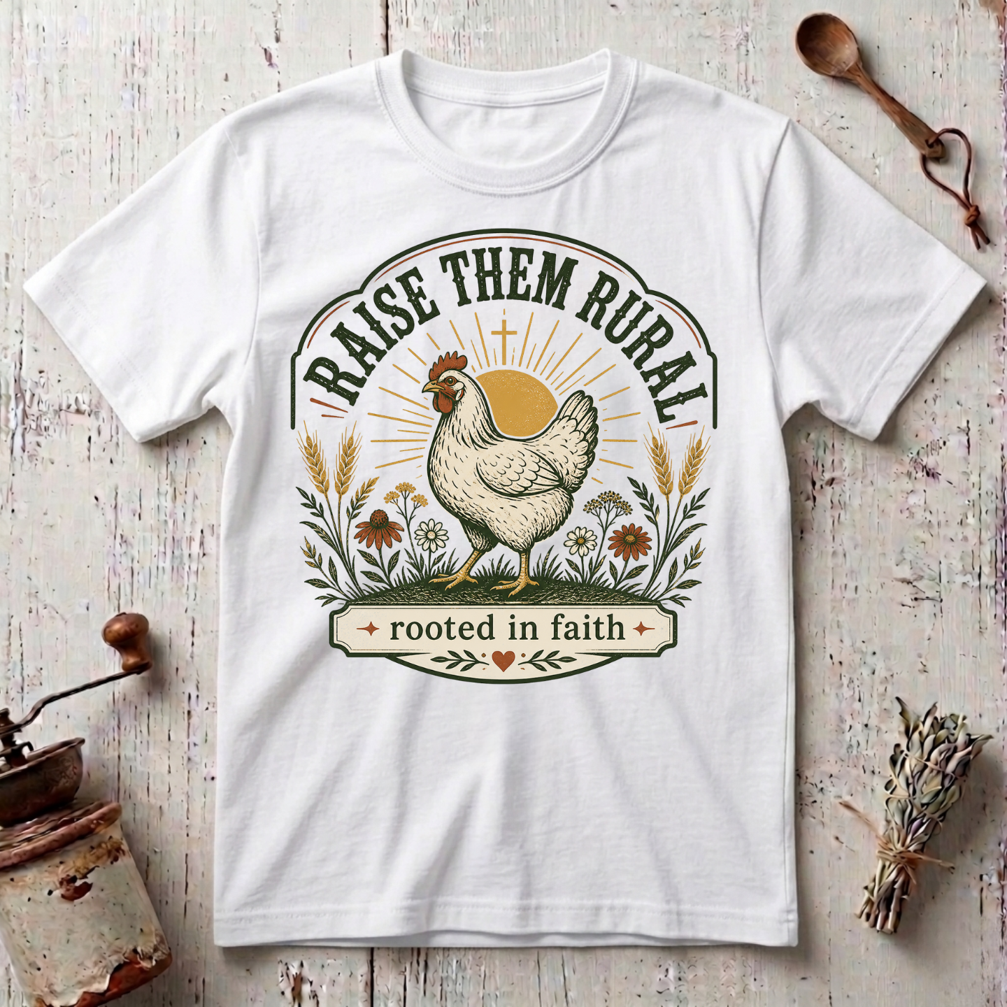 Raise them Rural T-shirt