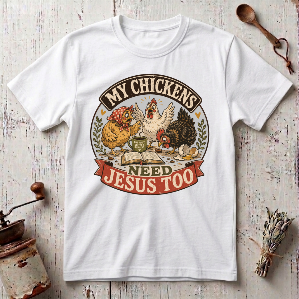 Chickens Jesus T-Shirt
